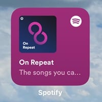 Spotify widget Android iOS